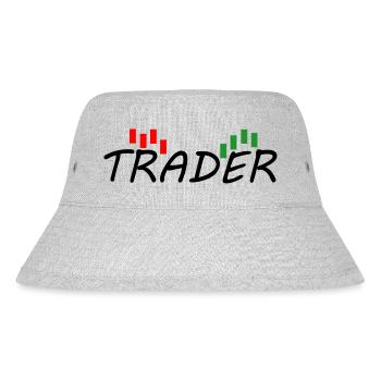 Händler - Stanley/Stella recycelter Bucket Hat - Grau meliert - Vorne