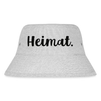 Heimat - Stanley/Stella recycelter Bucket Hat - Grau meliert - Vorne
