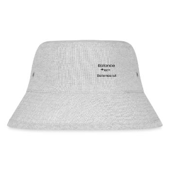 Balancist #New8 b/w - Stanley/Stella Recycled Bucket Hat - heather grey - Front