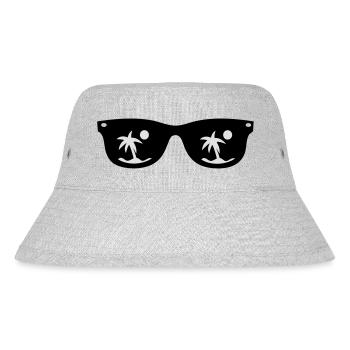 Lunettes de soleil - Bob recyclé Stanley/Stella - gris chiné - Devant