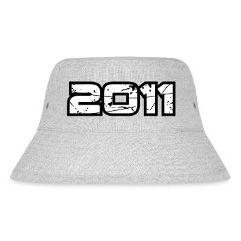 2011 - Stanley/Stella recycelter Bucket Hat - Grau meliert - Vorne