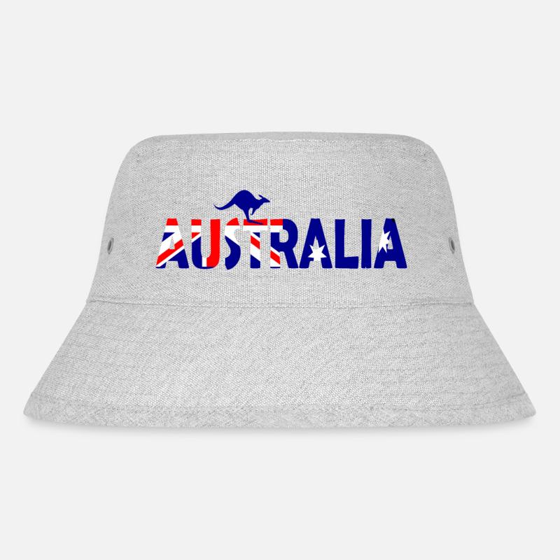 Australia - Stanley/Stella Recycled Bucket Hat - heather grey