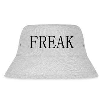 freak - Stanley/Stella recycelter Bucket Hat - Grau meliert - Vorne
