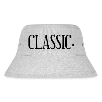 Classic. Urban Classic Style Designer T-Shirt - Stanley/Stella recycelter Bucket Hat - Grau meliert - Vorne
