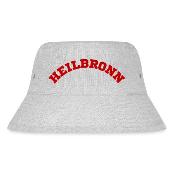 Heilbronn - Stanley/Stella recycelter Bucket Hat - Grau meliert - Vorne