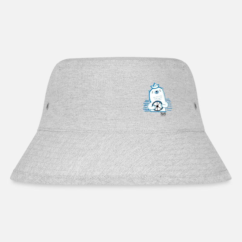 Ours de mer Ahoy - Bob recyclé Stanley/Stella - gris chiné