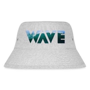 Wave - Welle - Stanley/Stella Recycled Bucket Hat - heather grey - Front
