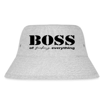 Boss de tout ce qui est noir - Bob recyclé Stanley/Stella - gris chiné - Devant