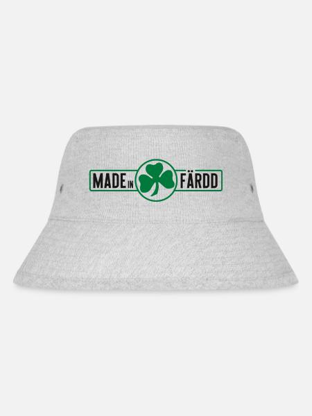 MADE IN FÄRDD - Stanley/Stella recycelter Bucket Hat - Grau meliert