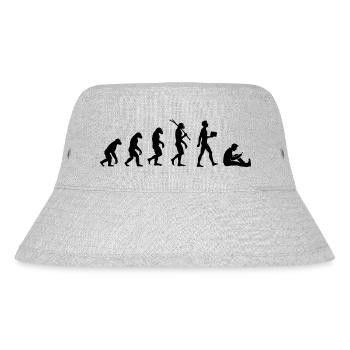 Digital Age Evolution 2024 - Stanley/Stella recycelter Bucket Hat - Grau meliert - Vorne