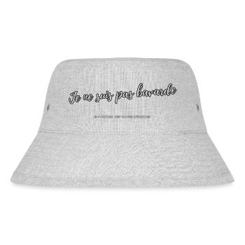 Talkative - Stanley/Stella Recycled Bucket Hat - heather grey - Front