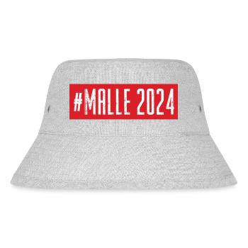 Malle 2024 Team - Stanley/Stella recycelter Bucket Hat - Grau meliert - Vorne