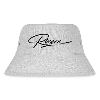 Rixson's Limited - Signature Edition (Black) - Stanley/Stella Recycled Bucket Hat - heather grey - Front