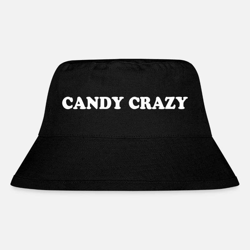 CANDY CRAZY - Stanley/Stella Recycled Bucket Hat - black