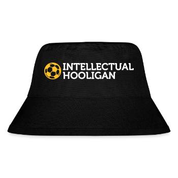 Intellektueller Hooligan - Stanley/Stella recycelter Bucket Hat - Schwarz - Vorne