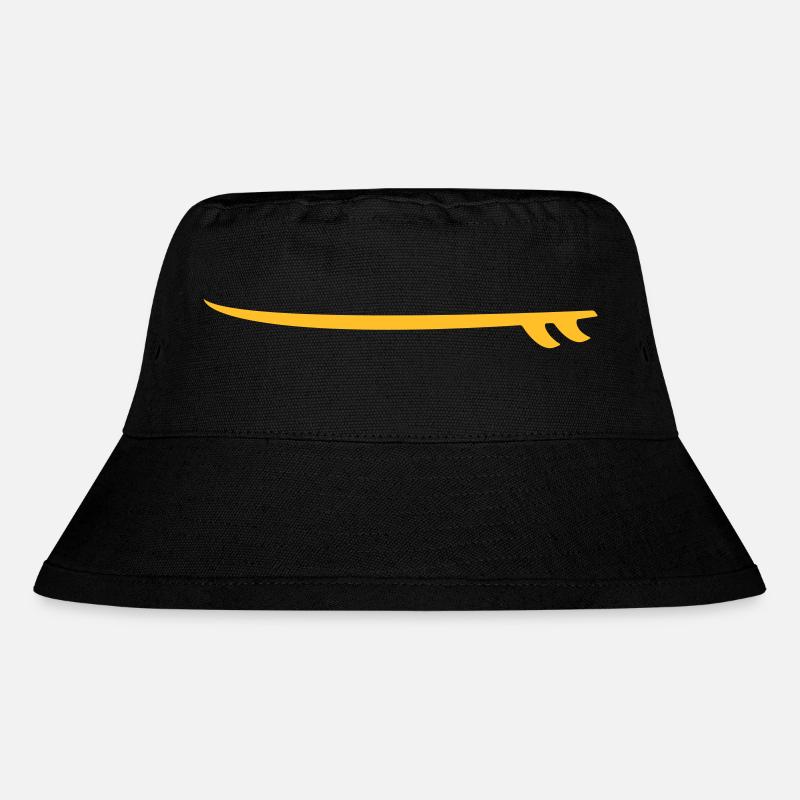 Surfboard - Stanley/Stella Recycled Bucket Hat - black