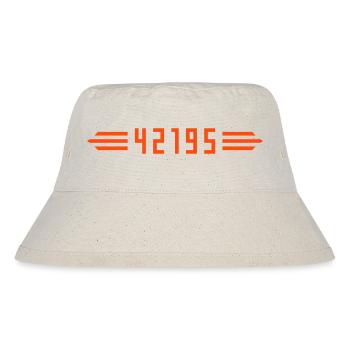 Marathon 42195 meters - Stanley/Stella Recycled Bucket Hat - natural - Front