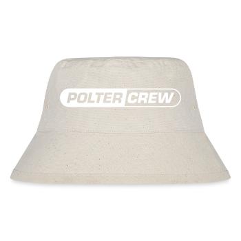 Polter Crew Polterabend - Stanley/Stella recycelter Bucket Hat - Naturweiß - Vorne