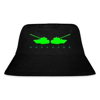 tank - Stanley/Stella Recycled Bucket Hat - black - Front