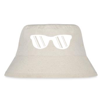 Lunettes de soleil - Bob recyclé Stanley/Stella - blanc naturel - Devant