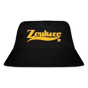 Zoukero Star - Zouk Danse shirt - Bob recyclé Stanley/Stella - noir - Devant