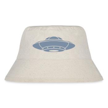 Mystery Aliens UFO Spaceship - Stanley/Stella Recycled Bucket Hat - natural - Front