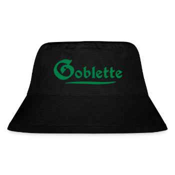 Goblette - Stanley/Stella Recycled Bucket Hat - black - Front