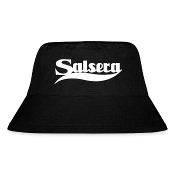 Salsera - Salsa Dance Shirt - Stanley/Stella recycelter Bucket Hat - Schwarz - Vorne