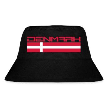 Denmark Logo Design - Stanley/Stella Recycled Bucket Hat - black - Front