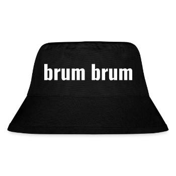 Brum Brum - Stanley/Stella Recycled Bucket Hat - black - Front