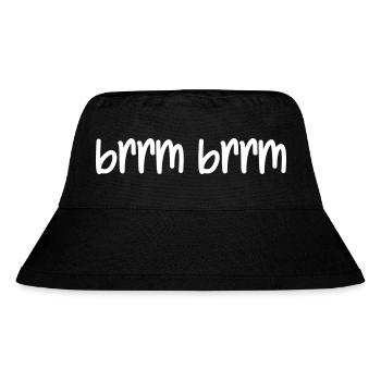 brrm brrm - Stanley/Stella Recycled Bucket Hat - black - Front
