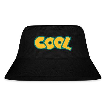 cool - Stanley/Stella recycelter Bucket Hat - Schwarz - Vorne