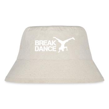 break dance 1 - Stanley/Stella recycelter Bucket Hat - Naturweiß - Vorne