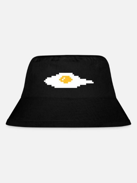 Œuf au plat Pixel - Bob recyclé Stanley/Stella - noir
