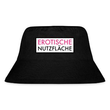 Erotische Nutzfläche | Erotik | Sex | Pärchen Frau - Stanley/Stella recycelter Bucket Hat - Schwarz - Vorne