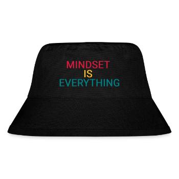 Mindset is everything - Stanley/Stella Recycled Bucket Hat - black - Front