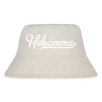 Hebamme - Stanley/Stella recycelter Bucket Hat - Naturweiß - Vorne