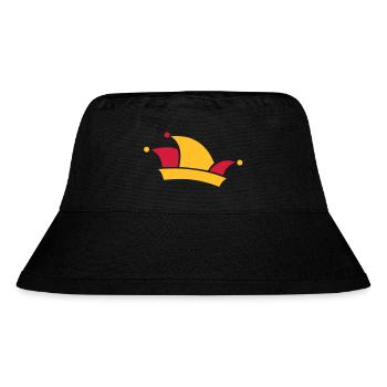 Carnival fools cap - Stanley/Stella Recycled Bucket Hat - black - Front