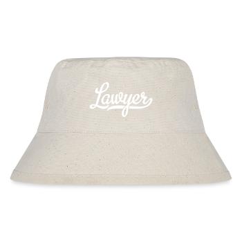 Lawyer - Stanley/Stella Recycled Bucket Hat - natural - Front