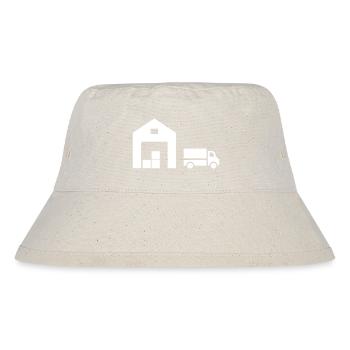 Logistics - Stanley/Stella Recycled Bucket Hat - natural - Front