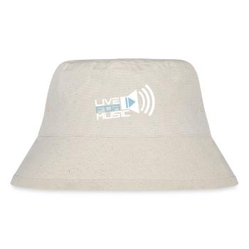 Live for Music Speaker Saying Life for Music - Stanley/Stella Recycled Bucket Hat - natural - Front