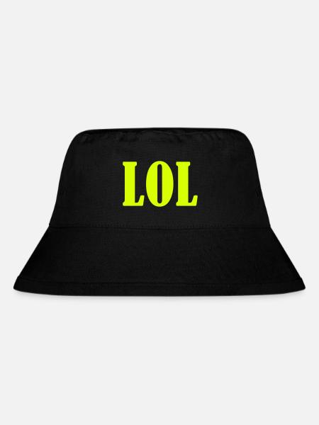 lol - Stanley/Stella Recycled Bucket Hat - black