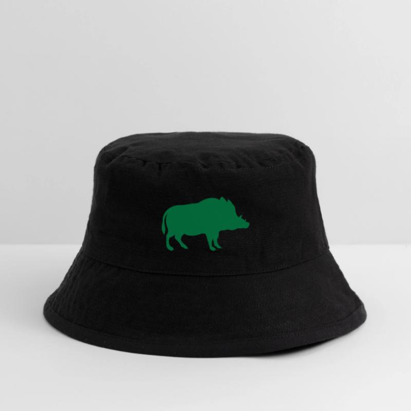 wild boar Stanley/Stella Recycled Bucket Hat