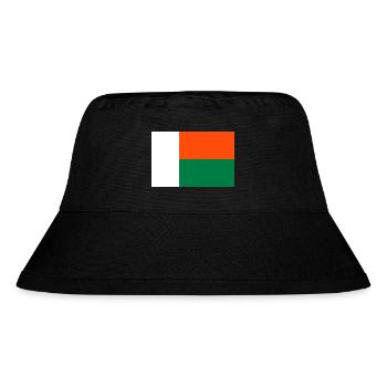 Drapeau Madagascar - Bob recyclé Stanley/Stella - noir - Devant