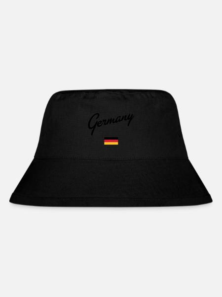Germany - Stanley/Stella recycelter Bucket Hat - Schwarz