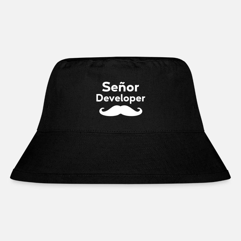 Señor - Senior Developer - Stanley/Stella Recycled Bucket Hat - black