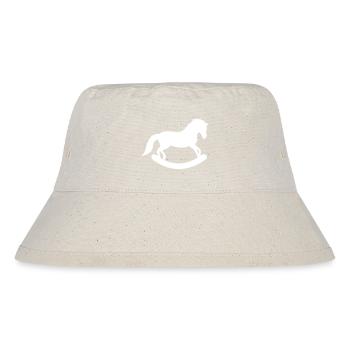 Rocking horse - Stanley/Stella Recycled Bucket Hat - natural - Front