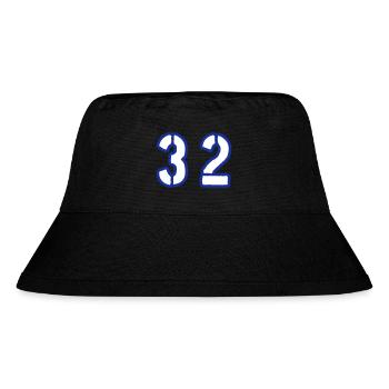 32 Number Symbol - Stanley/Stella Recycled Bucket Hat - black - Front