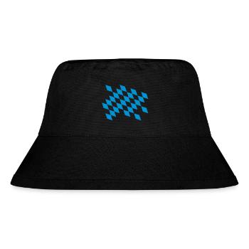 Free State of Bavaria colors - Stanley/Stella Recycled Bucket Hat - black - Front