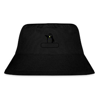 Ski instructor - Stanley/Stella Recycled Bucket Hat - black - Front
